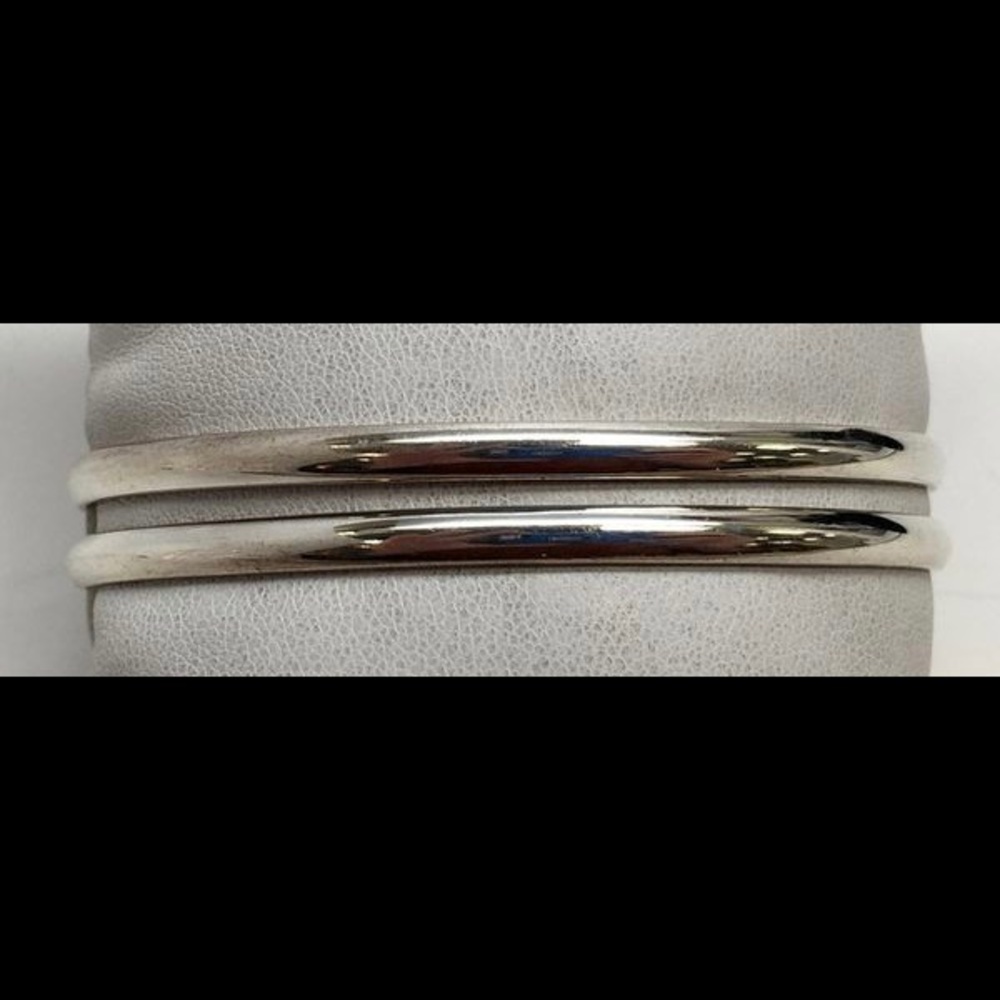 Sterling Silver Sleek Style Cuff Bracelet